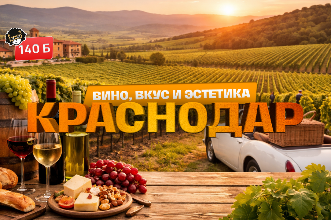 КРАСНОДАР: ВИНО, ВКУС, ЭСТЕТИКА